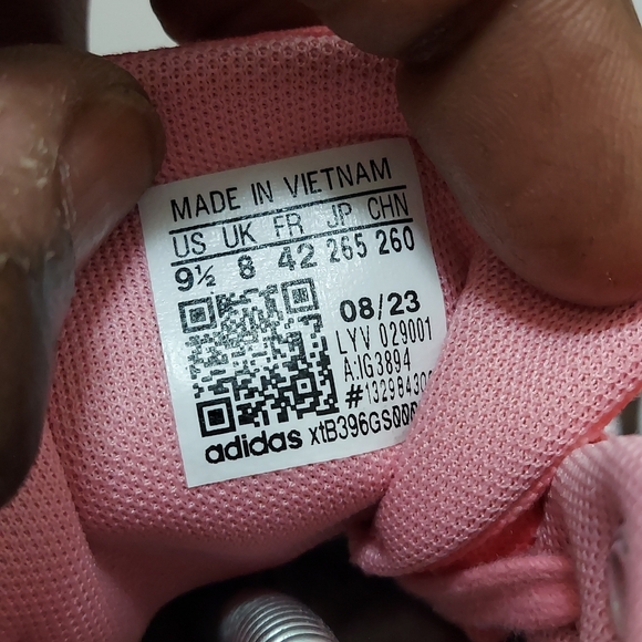 Adidas Bravada 2.0 Mid Platform Pink White Sneakers -Women's Size 9.5 New In Box - Picture 9 of 9